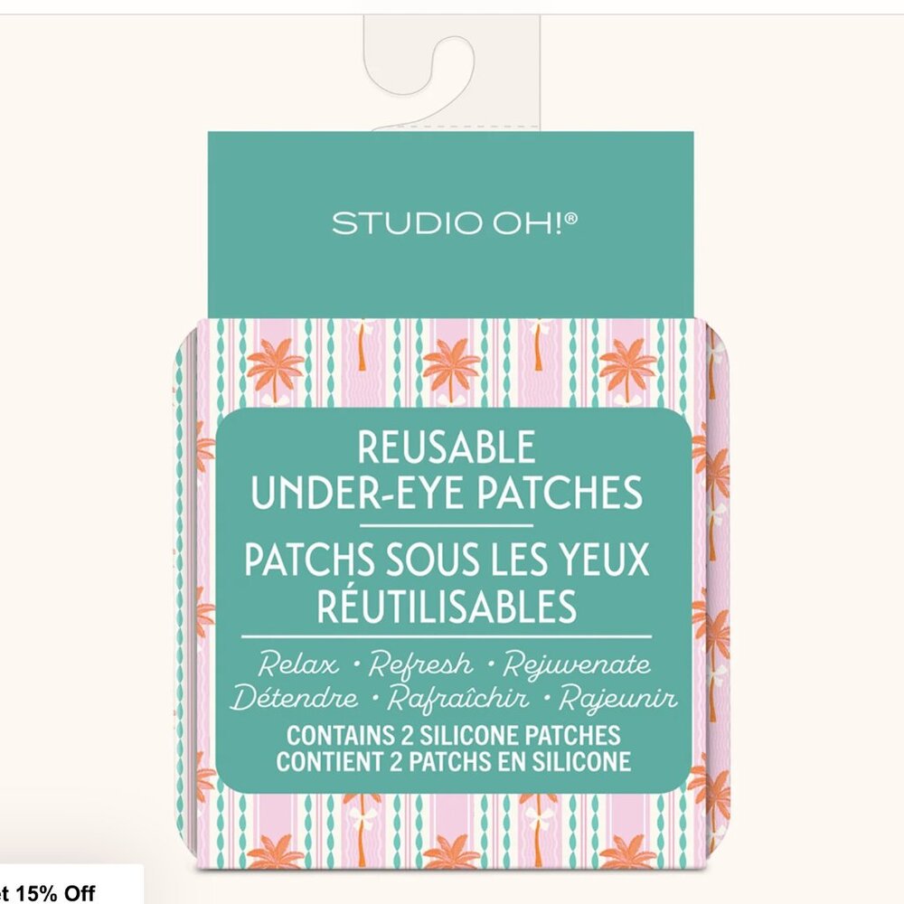 Studio Oh - Beach Getaway Reusable Under-Eye Patches